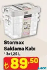 STORMAX SAKLAMA KABI 3'LÜ STORMAX SAKLAMA KABI 3'LÜ